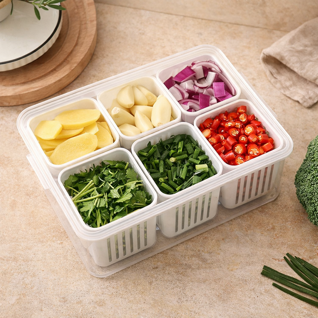 Fridge Compartment Organizer Box