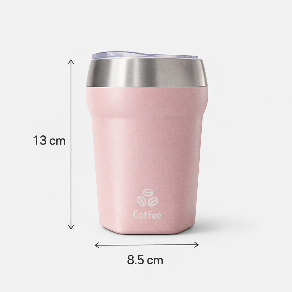 Anti Spill Suction Coffee Mug  400ml