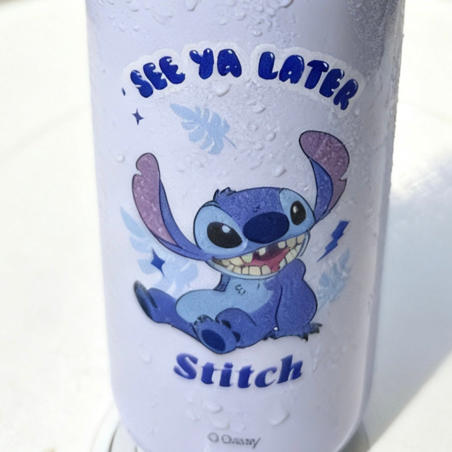Stitch Stainless Steel Bottle With Cup