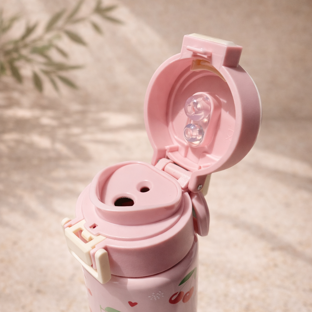 Cherries Stainless Steel Bottle