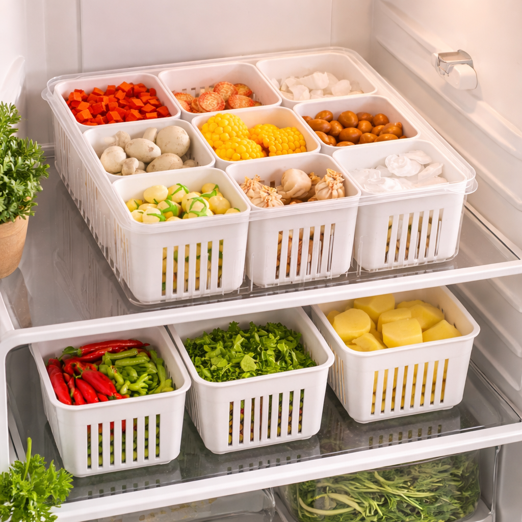 Fridge Compartment Organizer Box