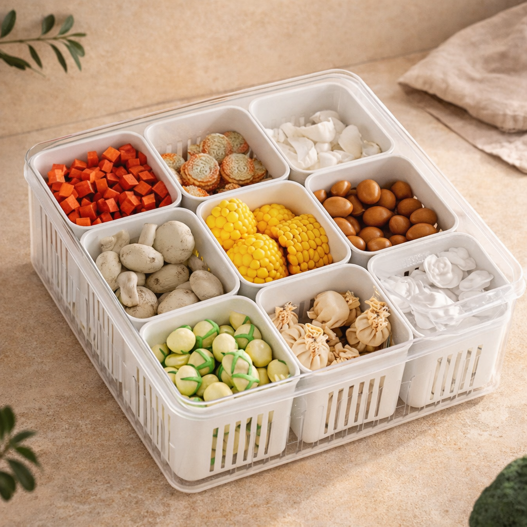Fridge Compartment Organizer Box