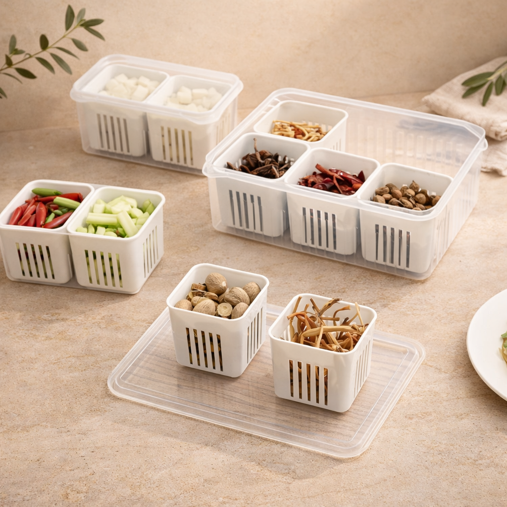 Fridge Compartment Organizer Box