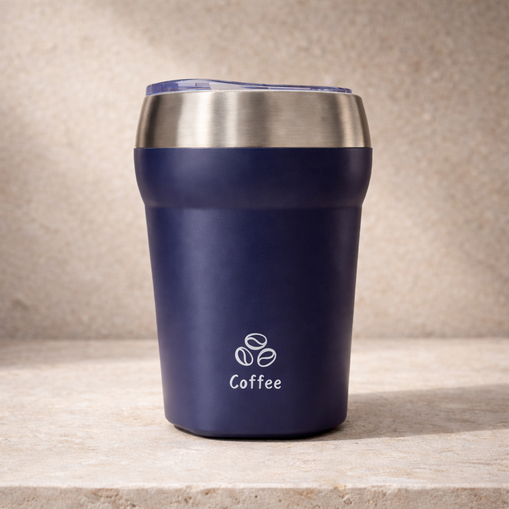 Anti Spill Suction Coffee Mug  400ml