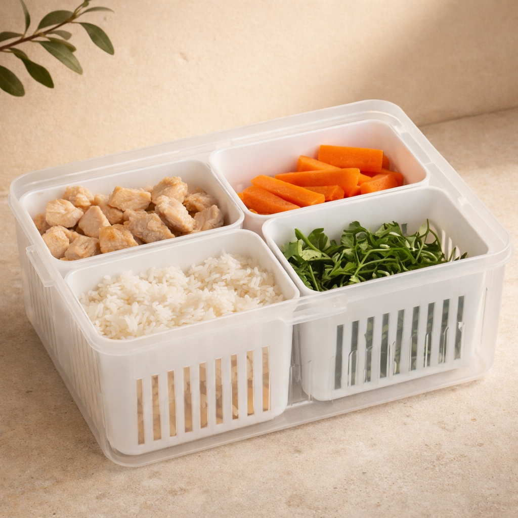 Fridge Compartment Organizer Box