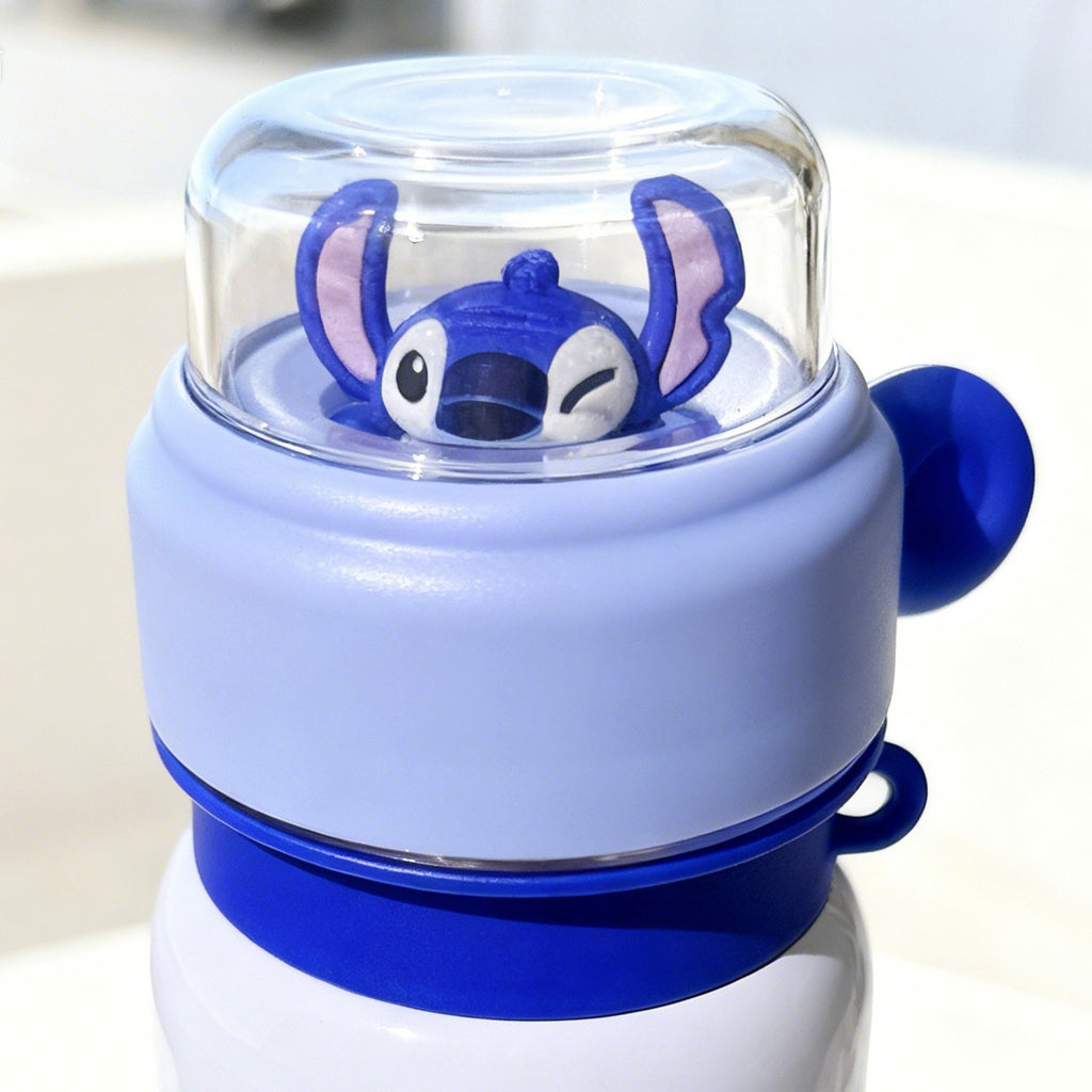 Stitch Stainless Steel Bottle With Cup