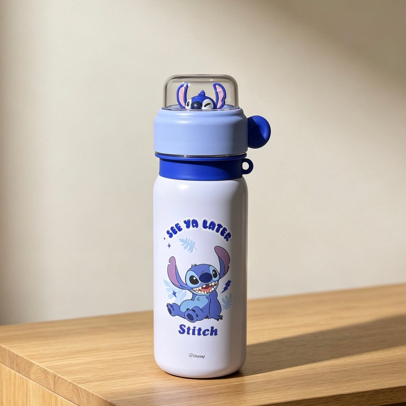 Stitch Stainless Steel Bottle With Cup