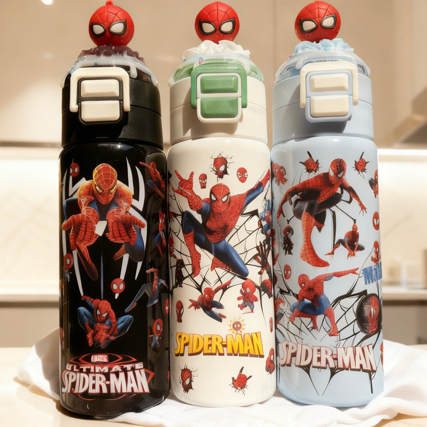 Spider Man Stainless Steel Bottle