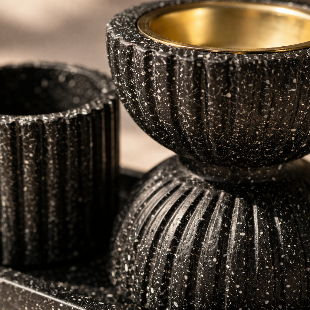 Bakhour burner set black