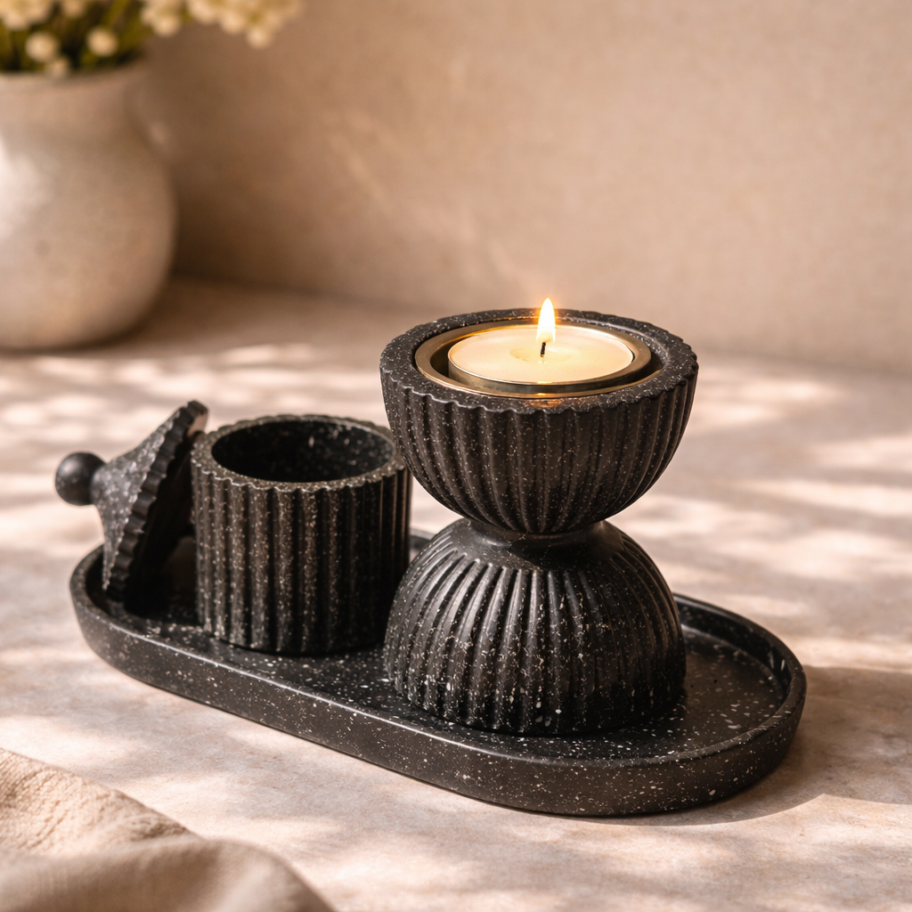 Bakhour burner set black