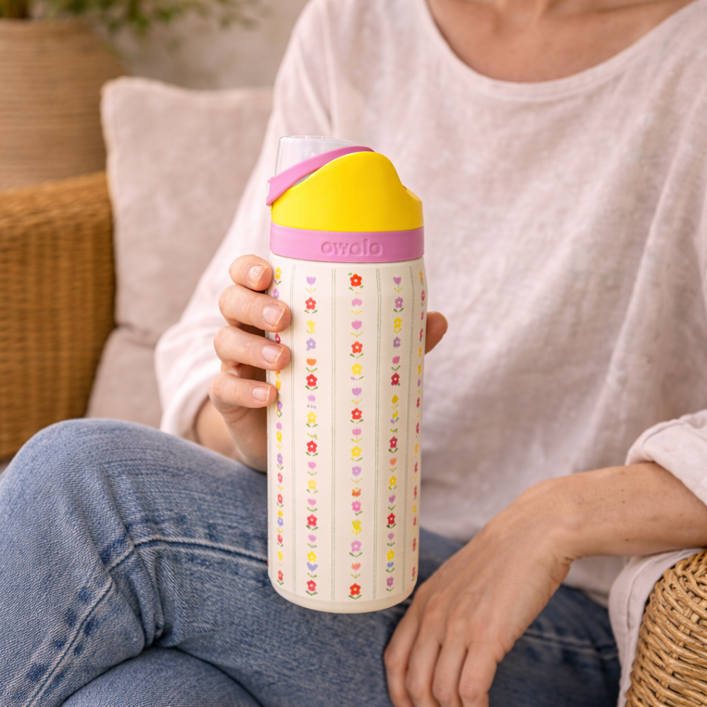Owala Flowers Bottle
