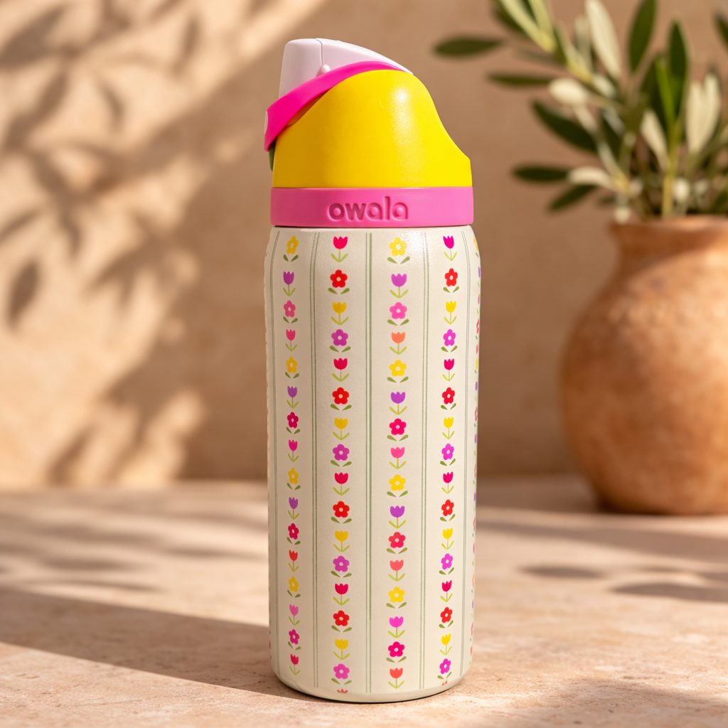 Owala Flowers Bottle