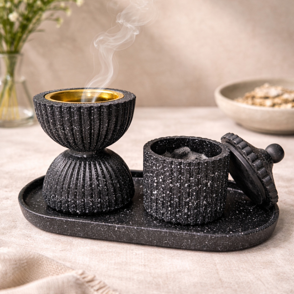 Bakhour burner set black